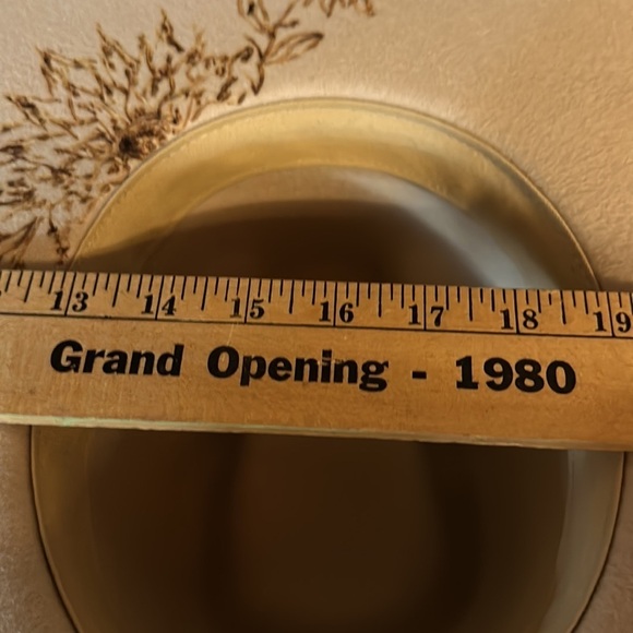 100 percent wool custom burned cowboy hat. - Picture 2 of 8